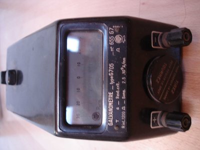Galavanomètre à miroir AOIP G705
