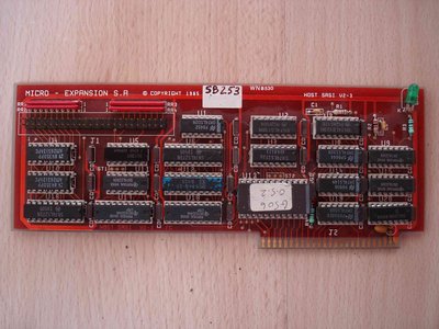 Carte Micro Expansion HOST SASI V2.3 - Je suis preneur de toute docs/infos pour la faire fonctionner.