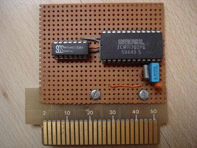 Proto de carte horloge toujours made par moi-même