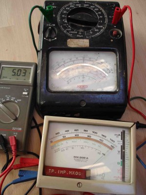 Metrix 430 (en haut) et Metrix MX202A (en bas), à gauche un jeunot d'à peine 17 ans !