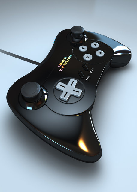 Le paddle de la La Coleco Chameleon.