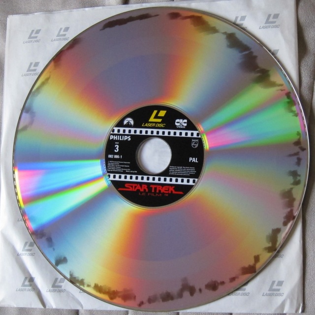 Laser Disc "STAR TREK - Le Film" - 1981.