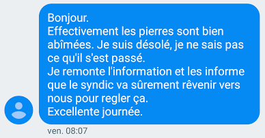 Réponse du technicien SFR le 10/11/2017 à 08h07.