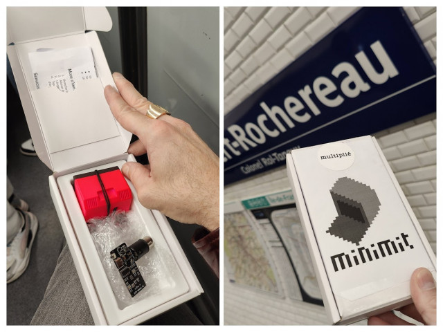 Prototype "Presse" du MiniMit, prêté par Olivier MEVEL !