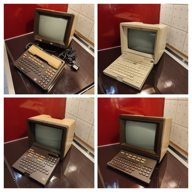 Du Minitel 1, Minitel 2 et le Minitel 10, avec son clavier séparé ...