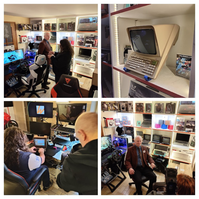 Quelques photos du Making-of des interviews de TF1, ce Lundi 09/01/2023 ...