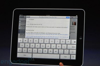 Clavier tactile facile d'utilisation.